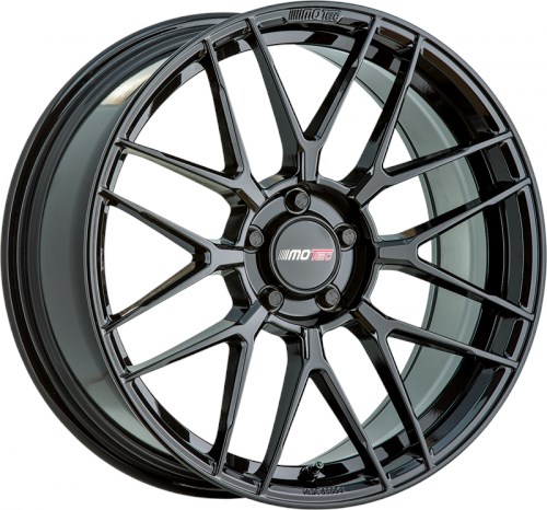 MOTEC WHEELS HYPER MESH ZWART GLANZEND 4250674384449